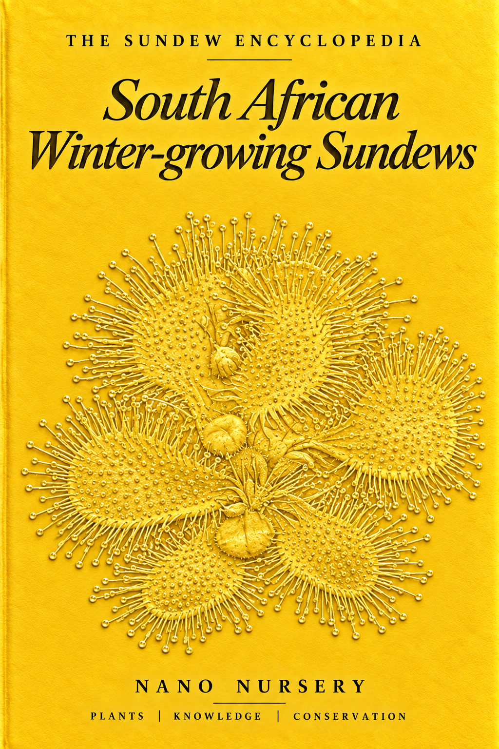 The Sundew Encyclopedia cover — South African Winter-growing Sundews