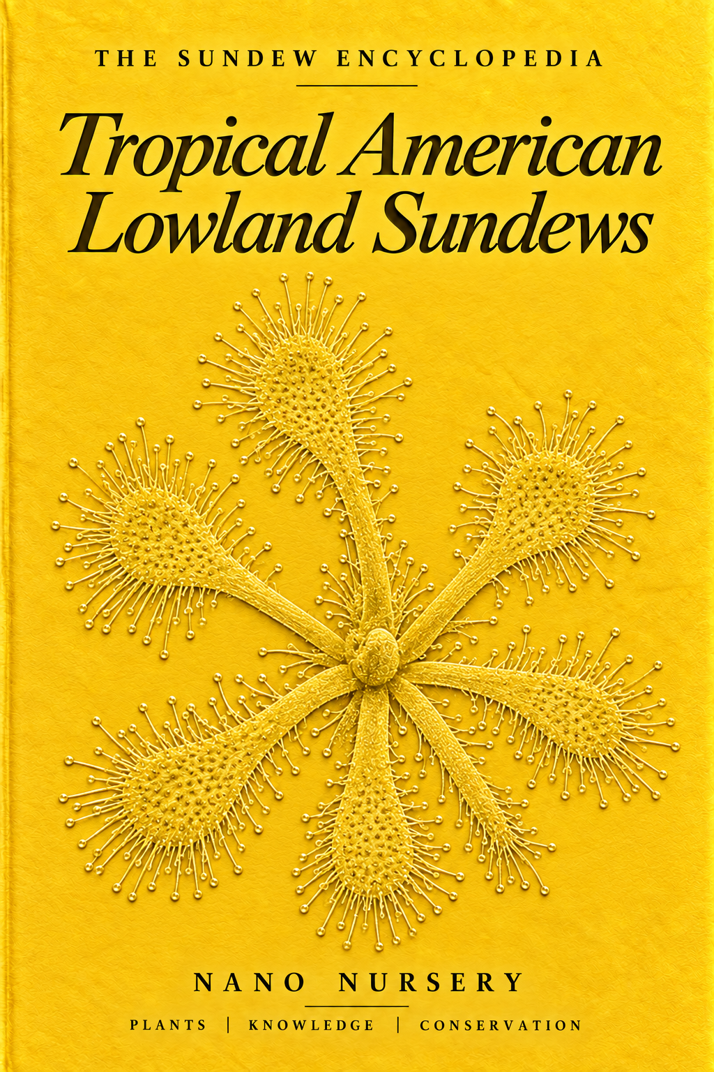 The Sundew Encyclopedia cover — Tropical American Lowland Sundews