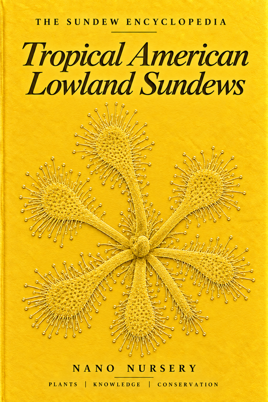 The Sundew Encyclopedia cover — Tropical American Lowland Sundews