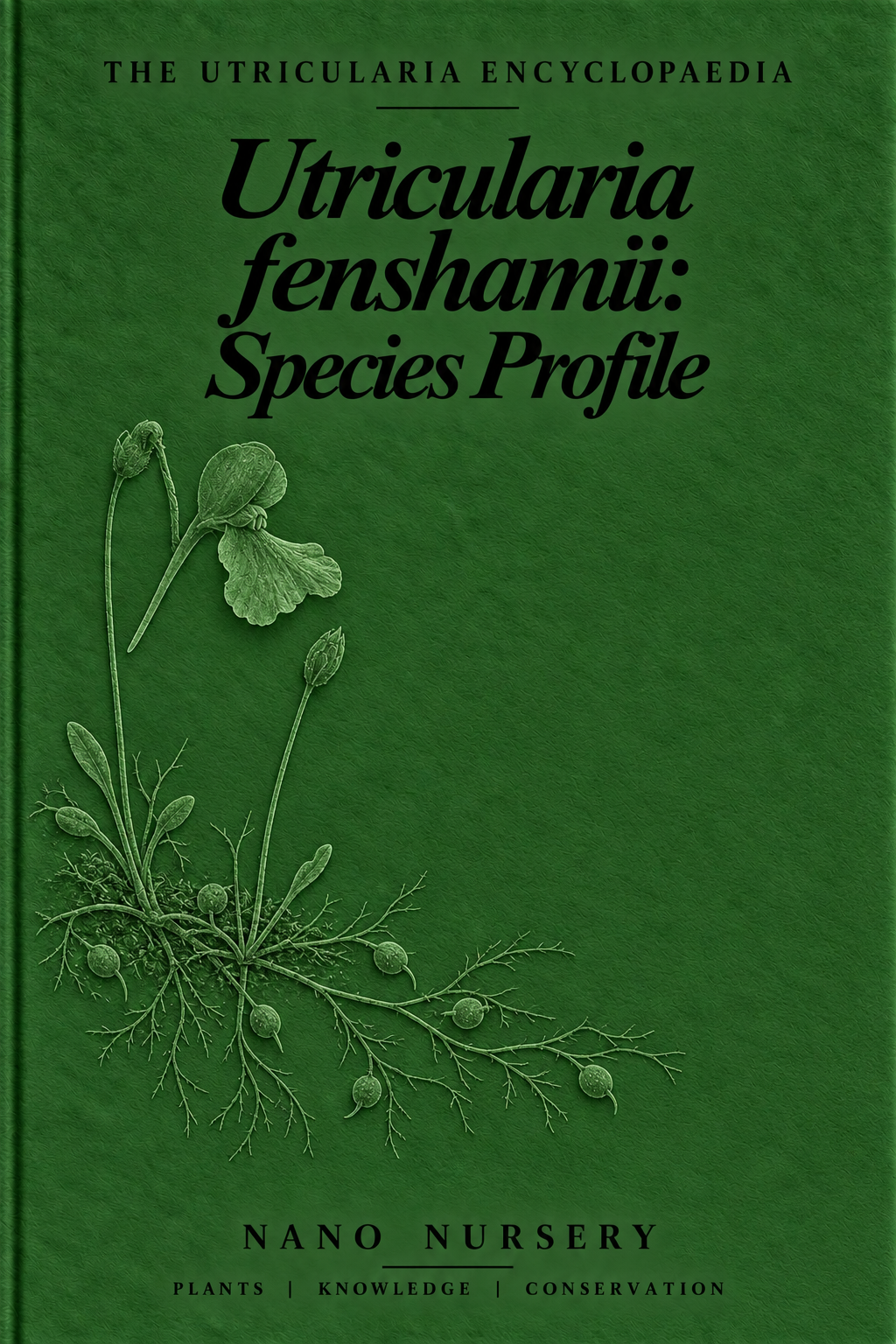 Lithophytic Utricularia