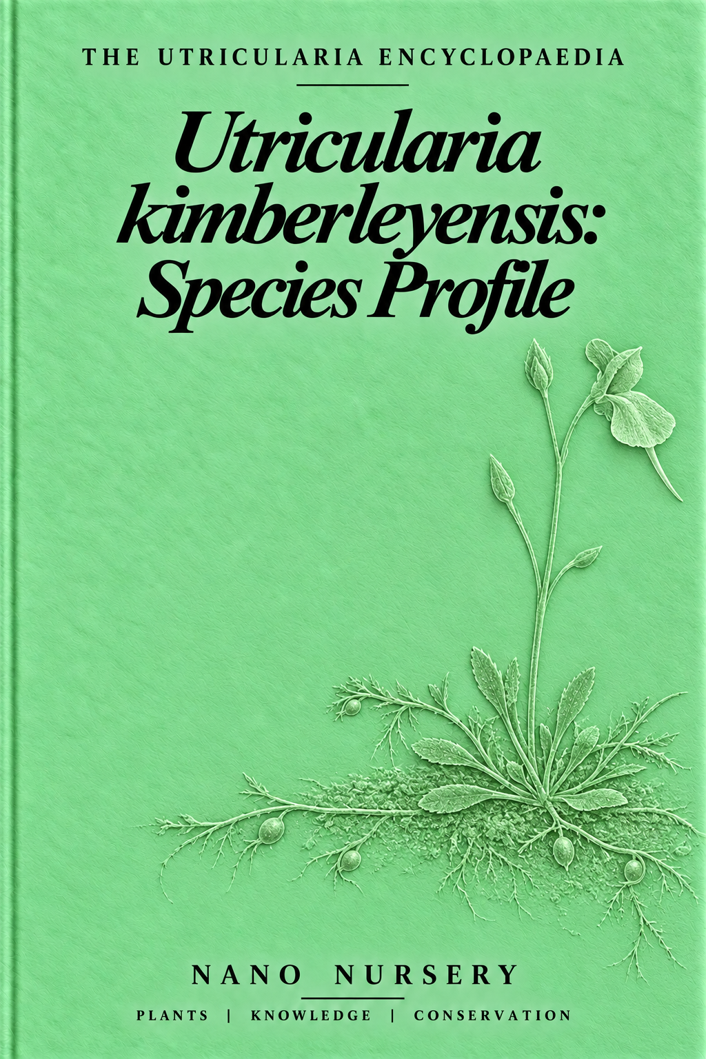 Utricularia petertaylorii: Species Profile