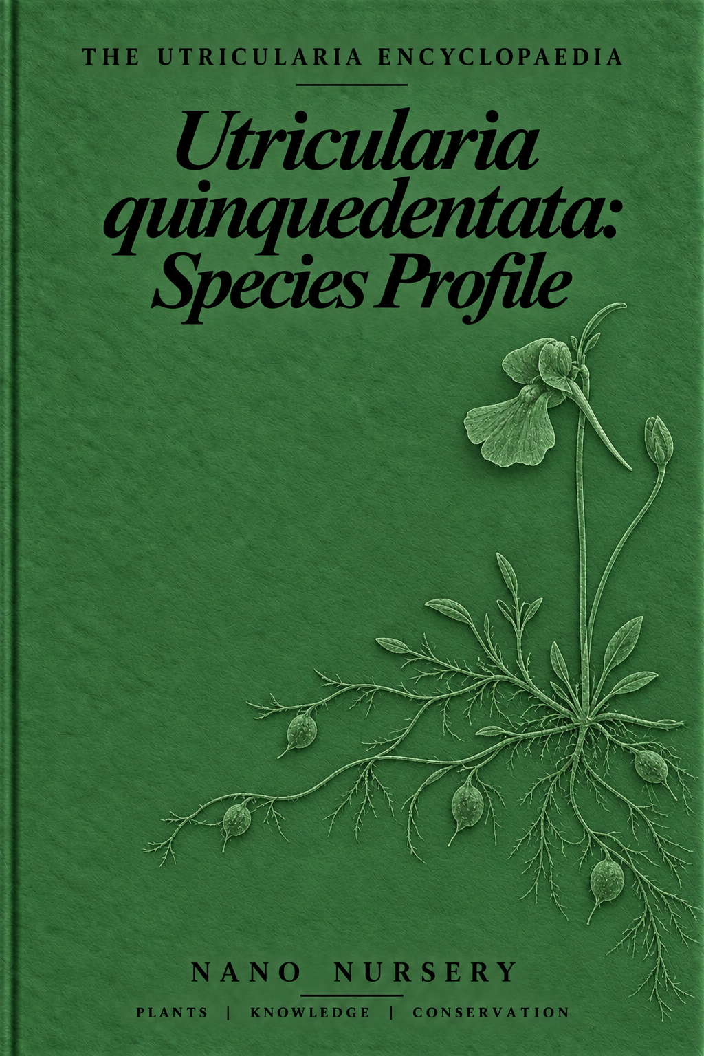The Utricularia Reference Library: Species Index, Sections and Glossary