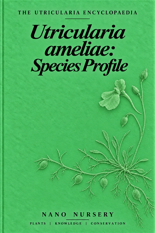 Rheophytic Utricularia