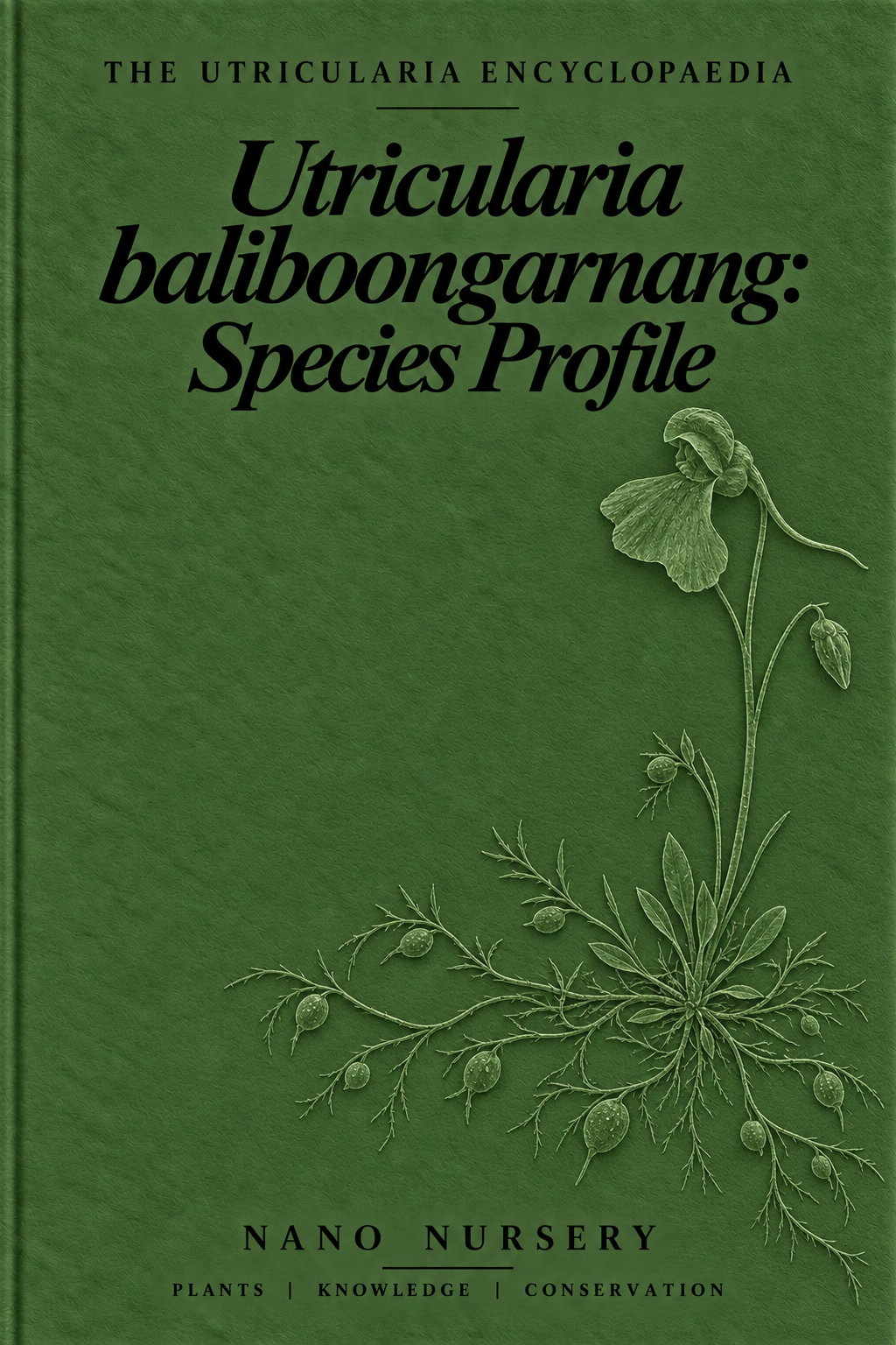 Utricularia sandersonii: Species Profile