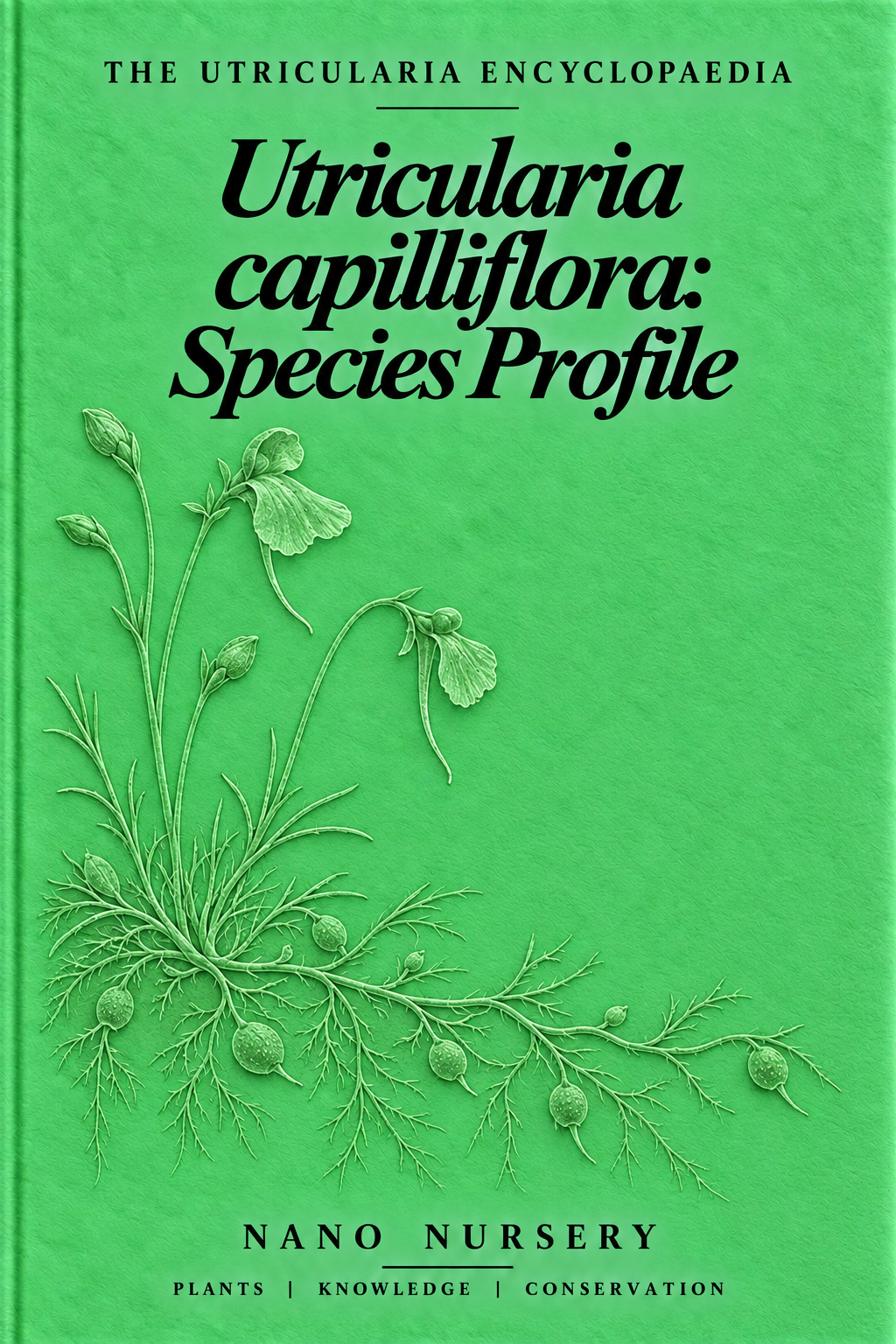 Utricularia tenella: Species Profile