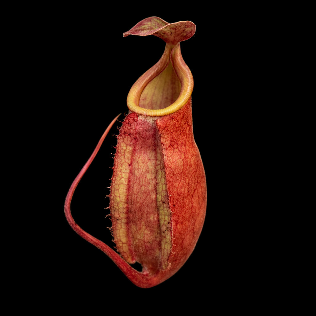 Nepenthes mirabilis × (truncata × lowii)