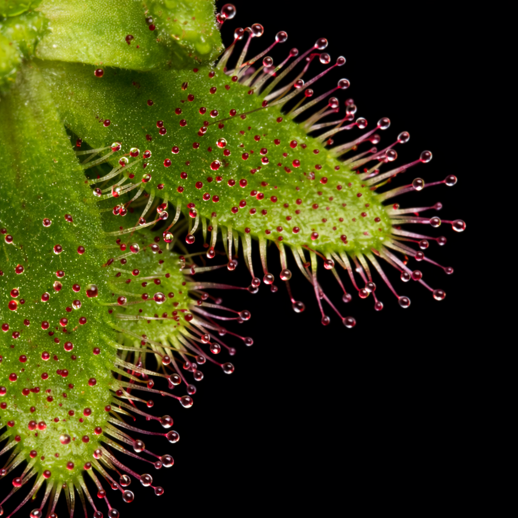 Drosera zeyheri (Pale Roseflower Sundew)