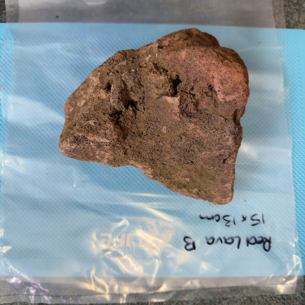 Lava Rock Red - B (15cm x 13cm)