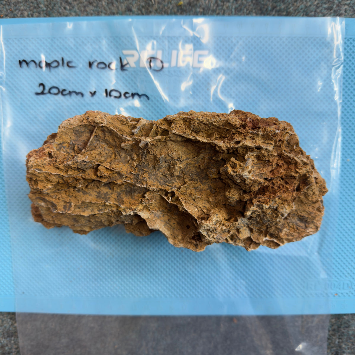 Maple Rock - D, actual photographed piece